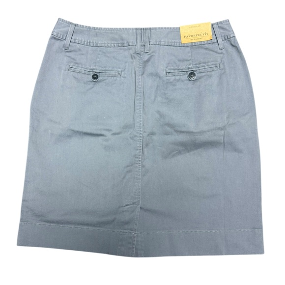 🥰L.L. Bean favorite straight fit women’s size 8 regular blue multi pocket skirt - Picture 6 of 6